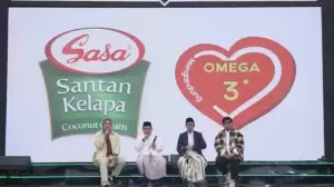Tabligh Akbar bersama Sasa Santan Omega 3 Dihadiri Ribuan Jamaah di Surabaya