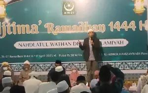 Gelar Ijtima Ramadan, TGB Ajak Jamaah NWDI Selalu Belajar dari Maulana Syech TGKH Zainuddin Abdul Majid