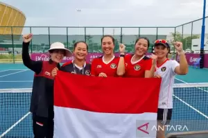 Tim Tenis Putri Indonesia Raih Emas SEA Games 2023 setelah Kalahkan Thailand