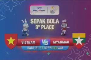 Live di iNews! Hari ini, Perebutan Perunggu Sepak Bola SEA Games 2023: Vietnam vs Myanmar