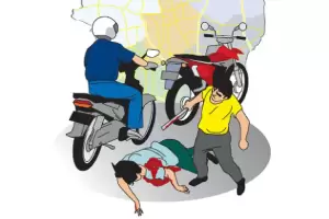 Karyawati di Cibitung Bekasi Dibegal Sepulang Kerja, Pundak Dibacok Motor Dirampas