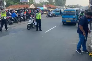 Tragis! Wanita Cantik Tewas Terlindas Mobil di Jalan Raya Bogor