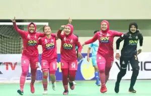 Hasil Liga Futsal Profesional Putri: Kebumen Angels Hajar Pansa FC 5-1