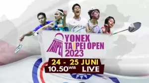 Ganda Putri Indonesia Febriana/Amalia Rebut Tiket Perempat Final Taipei Open 2023, LIVE di iNews!