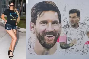 Cara Wasit Terseksi di Dunia Sambut Lionel Messi ke Inter Miami Bikin Gempar