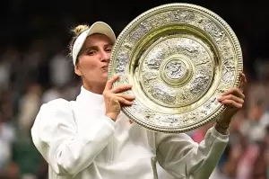 Kisah Marketa Vondrousova, Juara Wimbledon 2023 dan Obsesinya tentang Tato