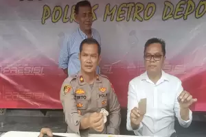 Polisi Amankan ODGJ Pelaku Pelemparan Kaca Mobil di Depok