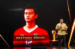 Pratama Arhan Terpilih Jadi Atlet Terfavorit di Indonesia Awards 2023