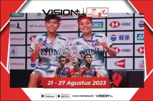 Berikut Hasil BWF World Championships 2023, Nonton Highlight Pertandingannya di Vision+