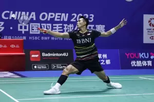 Hasil China Open 2023: Jonatan Tantang Shesar di Perempat Final