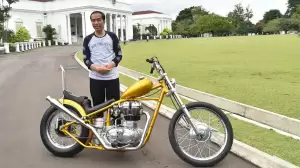 Motor Chopper Replika Jokowi Masih Dijual, Harganya Rp140 Juta