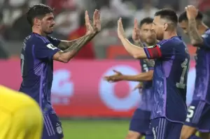 Hasil Pertandingan Kualifikasi Piala Dunia 2026 Zona CONMEBOL: Messi Borong 2 Gol, Argentina Tekuk Peru