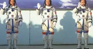 China Kirim Astronot Termuda ke Stasiun Luar Angkasa Tiangong