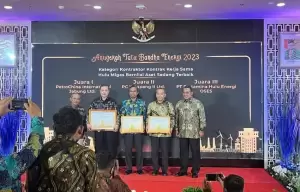 Kementerian ESDM Dapuk PCJL Juara 1 Anugerah Tata Bandha Energi Tahun 2023