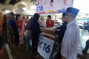 Ustaz Yusuf Mansur Takjub dengan UMKM Bazar Murah Perindo di Cipinang Melayu