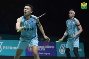 Fajar/Rian Tantang Ganda Putra Peringkat 1 Dunia di Perempat Final Malaysia Open 2024