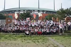 Kreatif, Ini Cara Pesepeda Kampanyekan Ganjar-Mahfud di Bogor