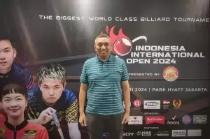 Antusiasme Insan Biliar di Indonesia International Open 2024 Bikin Ketua Pelaksana Girang