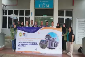 Belajar Metodologi Penelitian, Magister Ilmu Komunikasi UPNVJ Sambangi IKMAS UKM Malaysia