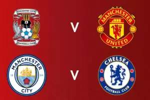 Jadwal Semifinal Piala FA 2023/2024: Coventry City Tantang MU, Man City vs Chelsea