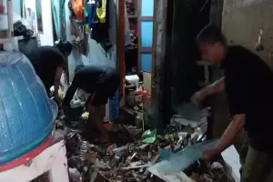 Sukaraja Bogor Diterjang Banjir dan Longsor, 4 Orang Luka-luka