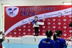 Bikin Bangga, Siswi Indonesia Berusia 8 Tahun Raih 3 Emas Kejuaraan Gymnastik di Bangkok