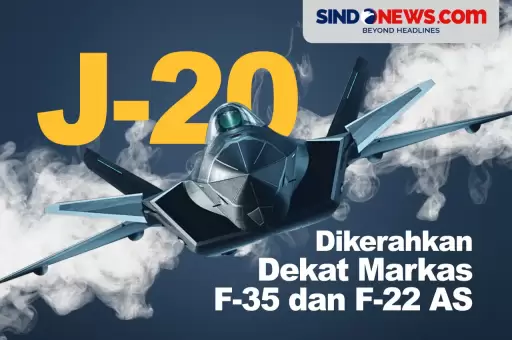 J-20 China Dikerahkan ke Dekat Markas F-35 dan F-22 AS