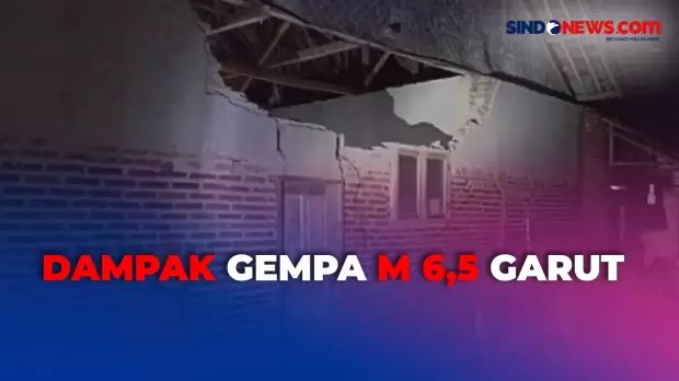 Dampak Gempa M 6, Garut, Sejumlah Bangunan Rusak